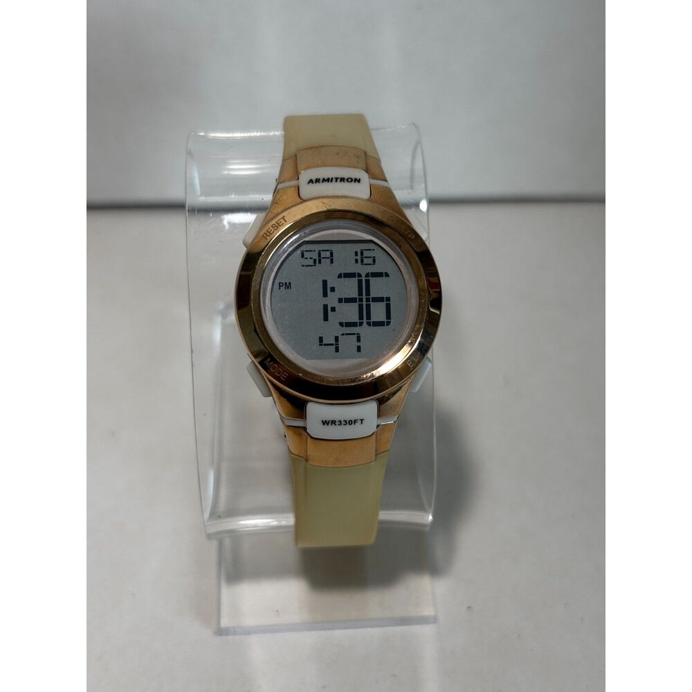 Armitron ProSport 45/7012 digital chronograph women's watch, working